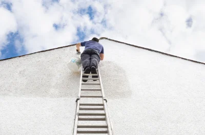 Peinture extérieure à Sylvanès — façades et ravalement
